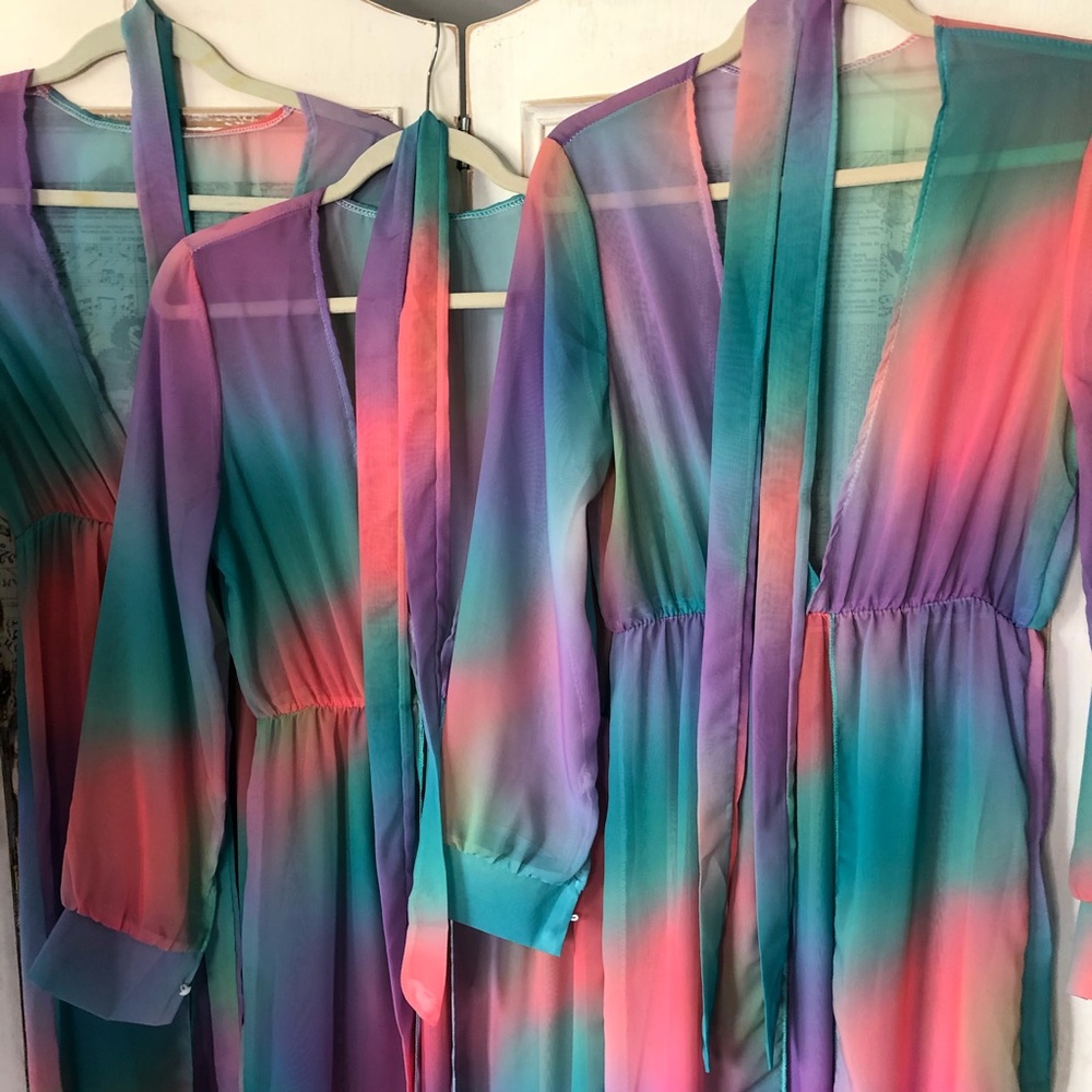 Multicolor Kaftan Coverup NEW - Picture 10 of 16